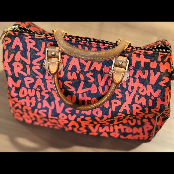 SOLD LV Stephen Sprouse Graffiti Speedy 30 - Picture 6 of 8